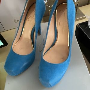 Blue nice heel